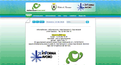 Desktop Screenshot of informagiovanisaronno.it